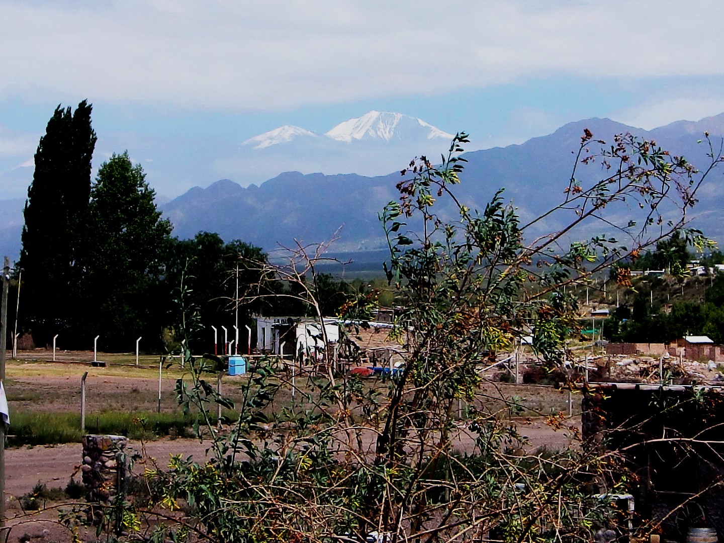 Cerro Plata from the outskirts of Mendoza - More than 5000 meters vertical distance!